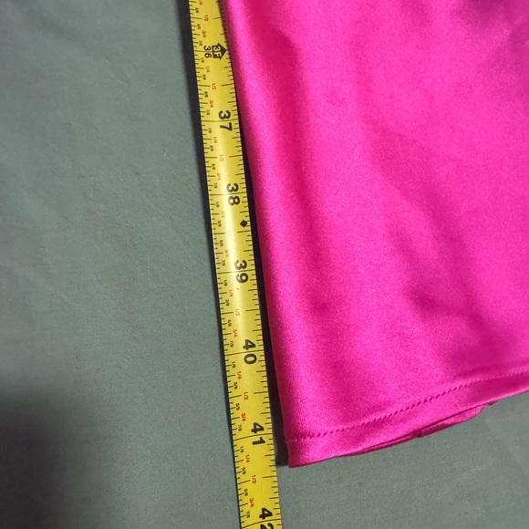 House of Harlow 1960 Pink Satin Midi Dress - Picture 3 of 5